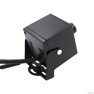 Micro microfone de câmera sem fio, alto falante, wi-fi, com fio, visão noturna infravermelha quadrada, 10 peças, microfone invisível 840/940nm leds