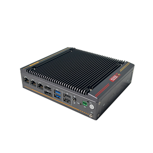 Lingchen Mini PC Windows10 Linux Celeron J 6412 DDR4BOXファンレス組み込み産業用コンピューター | LBX-J630 - Product Image 1