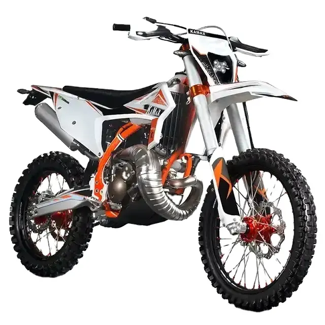 정통 뉴 Kamaxs 60V 가솔린 2 행정 250CC 엔듀로 먼지 자전거 핫 세일 CE 인증 6 기어 4 행정 오프로드 오토바이