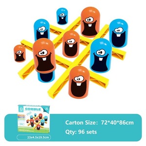 EPT 2 oyuncu tahta oyunları bulmaca oyunu eğlenceli diğer parti süslemeleri Gobblet büyük küçük Tic Tac Toe oyunu yemek - Product Image 5