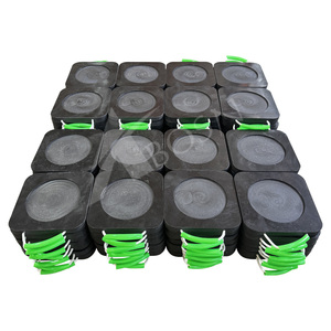 Hava kompresörü ağır ekipman için vinç krikoları için HDPE/HDPE malzeme Outrigger pedleri - Product Image 2