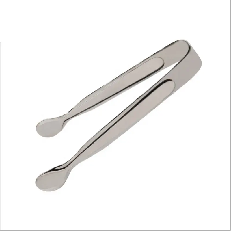 Kitchen utensils stainless steel coffee sugar tongs mini serving tongs
