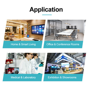 隐藏式会议桌自动旋转扩展电源插座旋转家具隐藏式有盖电源插座 - Product Image 5