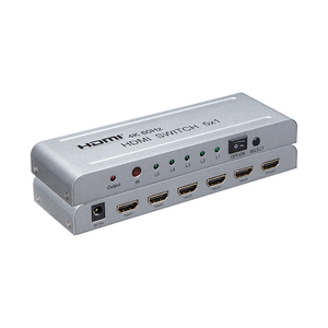 HDMI <strong>Switch</strong> 5x1 4K HDMI Switcher <strong>5</strong> in <strong>1</strong> out with IR control