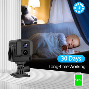 Mini macchina fotografica 4mp 4g con sensore di batteria 2k Mini telecamera Cctv con registrazione Audio di visione notturna all'ingrosso Mini Box telecamere - Product Image 3