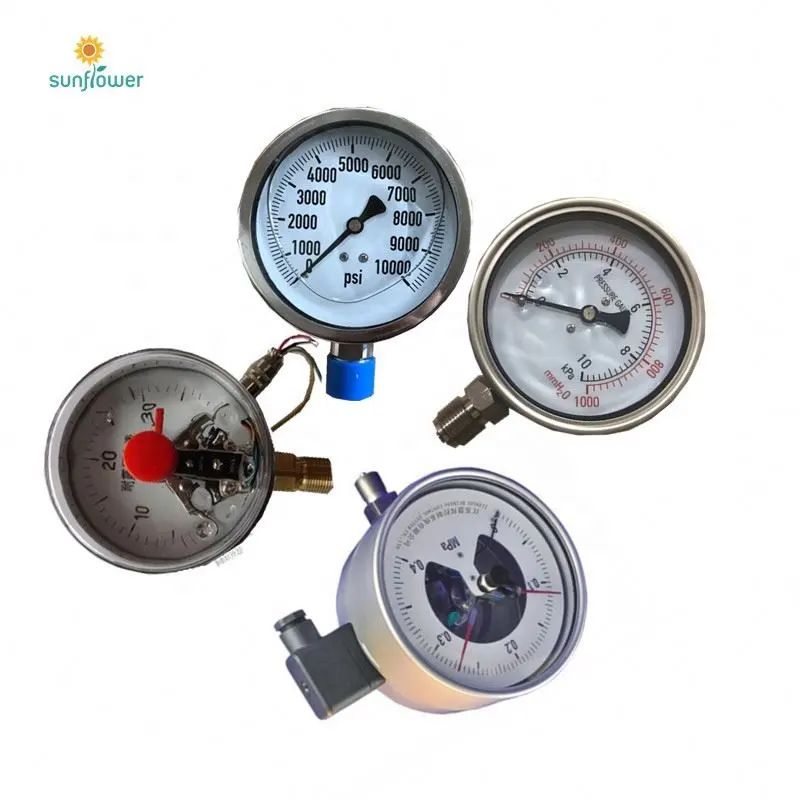 Radial manometer Manometer mit Luft-und Wasser test