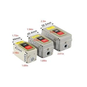Başlat düğmesi anahtarı AC380V üç fazlı BS211B BS216B BS230B Motor kontrol Start Stop anahtarı - Product Image 5