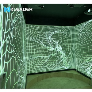 Комплект программного обеспечения для 3D-проекционного картографирования, для экранов, для 360 наружного погружения, Настенный проектор пещеры, любой поверхности - Product Image 5