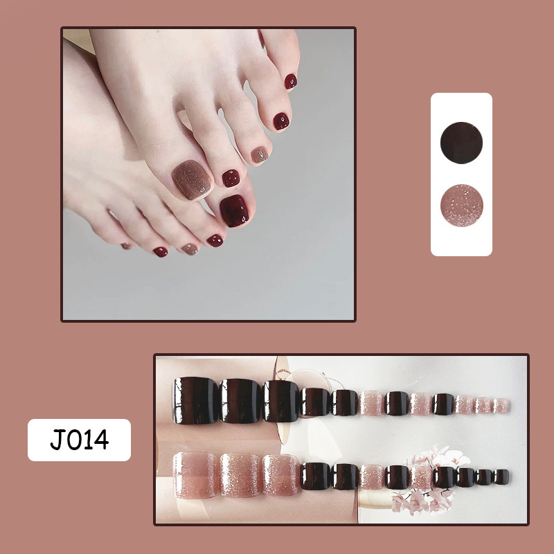 J014 bourgogne paillettes fines (style de la colle)