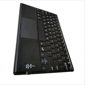 Venta caliente delgado portátil inalámbrico Mini teclado Tablet teclado recargable para Mac PC iPhone iPad IOS trackpad teclado - Product Image 2