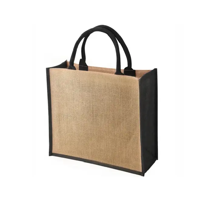Bolsa de sacola de juta, logotipo personalizado em atacado de gunny eco friendly, reciclar, dobrável, bolsa de juta da bd