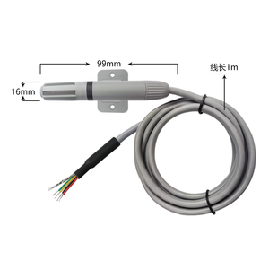 Transmisor de humedad y temperatura, Sensor de temperatura Modbus RS485