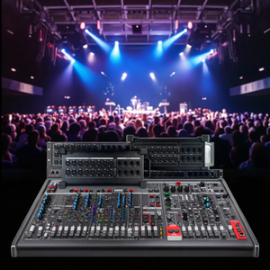Allen Heath DX168 цифровая система микшера расширитель звуковой стойки сценический ящик с пассивными выходами и входами металлический корпус