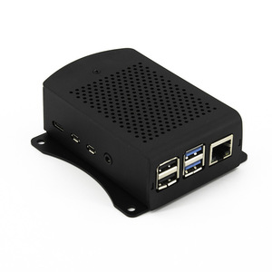 Легкая сборка пористого тепловыделения алюминиевого сплава Черепаха Raspberry Pi 4B/3B алюминиевый корпус для Raspberry Pi - Product Image 5