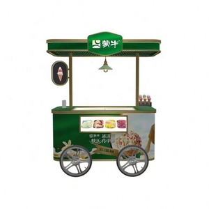 Customizable Food Ice Cream Gelato Coffee Carts <strong>Trailers</strong> Truck Vending <strong>Trolley</strong> <strong>Electric</strong> Commercial Bicycle Icecream Cart