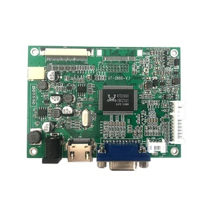 7 8 9 pantalla Tft Rtd2660 Chip Ttl Lvds Lcd de 10,1 pulgadas conductor juntas con HD MI entrada VGA