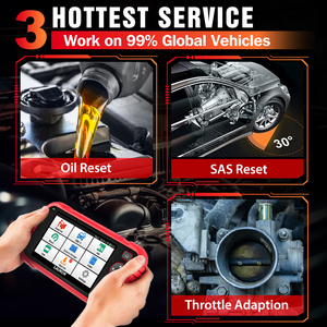Launch CRP123E PLUS Full <strong>System</strong> Diagnostic Tool Machine With <strong>3</strong> Resets Newest X431 OBD2 Scanner 12V Cars <strong>Code</strong> Reader - Product Image 3