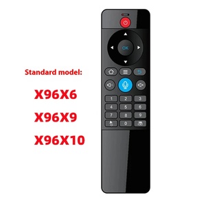 X98 24-Tasten-Sprachfernbedienung Multifunktions-Smart-Fernbedienung mit Premium-Funktionen aus Premium-Kunststoff-Lerncode