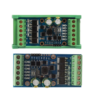 Placa de Control Industrial PLC de 1/2 "con Cable de Programa Base, Entrada analógica, 0-10V, DINRail, Instalación de fuente de alimentación, 2", 1 ", 2", 1"