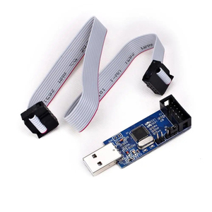 LC-01 51 AVR Programmer ISP USBASP Downloader USBISP Download Kabel 10 Pin Kabel USB ATMEGA8 - Product Image 1