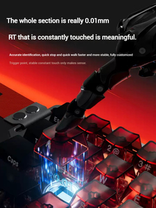 EWEADN ZAP68 Proワイヤレストライモードゲームキーボード専用カスタマイズ磁気翡翠スイッチGateron E-Sports専用メカニカル