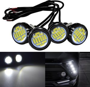 Hawk-Eye không thấm nước 12V 24V LED chỉ số đèn 23mm 18mm ban ngày chạy đèn sương mù & đèn pin cho xe vật liệu kim loại - Product Image 1