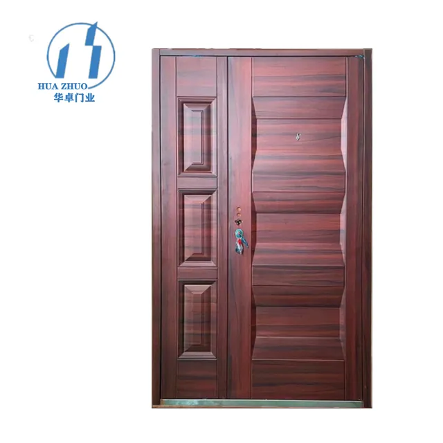 Puerta ZHOULV de nuevos materiales buen precio Puerta de muebles de madera puertas dobles de seguridad de metal