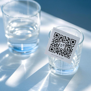 Özelleştirilmiş su geçirmez ve yağa dayanıklı vinil QR kod etiketi - Product Image 5