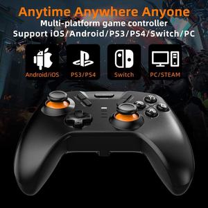 S821Pro BT Wireless Game <span class=keywords><strong>Controller</strong></span> für PC/<span class=keywords><strong>Android</strong></span>/IOS Gamepad für Switch/PS4 Joystick mit Halterung und Empfänger - Product Image 2