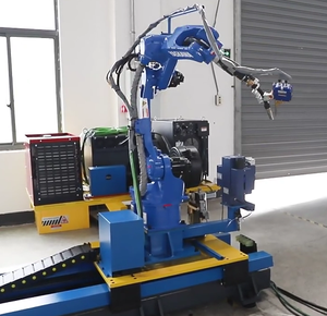 Nueva estación de limpieza de pistola Robótica Industrial y robot de soldadura por arco de brazo robótico YASKAWA AR1440 de 6 ejes con unidades lineales - Product Image 6
