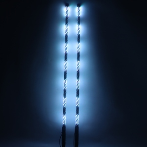 ספירלה rgb רב צבעים 12/<span class=keywords><strong>24v</strong></span> שוט אור 2/3/4/5/6ft הוביל אורות שוטף אורות עבור utv atv