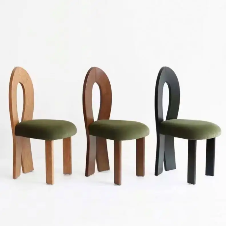 Suessen stile Wabi-Sabi sedia da pranzo stile antico soggiorno schienale sedia fabbrica all'ingrosso