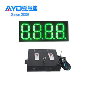 2 cifre 7 segmenti Display a LED elettronica normale Wireless wi-fi stazione di servizio prezzo LED orologio tempo schermo segno - Product Image 3