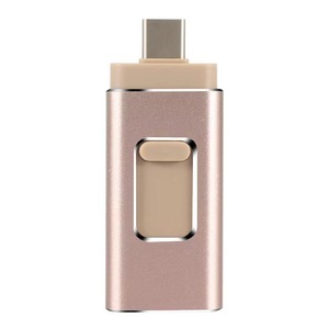 แฟลชไดรฟ์4 in 1 OTG USB แบบกำหนดเองคุณภาพสูงชนิด C และ PC pendrive มัลติฟังก์ชั่น3 in 1 USB แฟลชสติ๊กสำหรับพีซีและโทรศัพท์ - Product Image 2