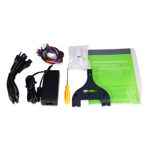 Controllo di accesso biometrico dell'orologio dell'impronta digitale supportato dalla batteria di Backup con lettore di schede di prossimità - Product Image 5