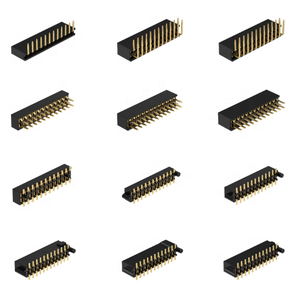 Custom Electronic component 2.54 2.0 1.27 1.0 0.8 mm pin <strong>header</strong> female <strong>header</strong> DIP <strong>SMT</strong> pcb pin <strong>header</strong> 2.54mm - Product Image 3