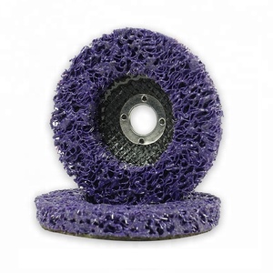 Đĩa mài Poly Strip đen 115 mm, bánh mài tẩy màu tím dùng cho máy mài góc, làm sạch sơn, gỉ sét - Product Image 3