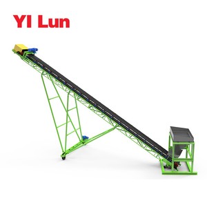 中国制造倾斜输送机固定带式输送机，输送能力大，用于工厂生产线耐磨 - Product Image 4