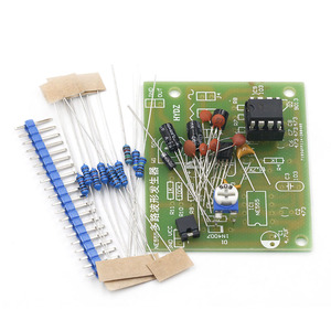 NE555 atım jeneratörü modülü DC6-12V çok kanallı dalga formu sinyal DIY kiti sinüs/üçgen/kare dalga jeneratörü ICs için - Product Image 1