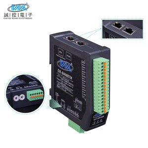 Módulos PLC de salida analógica de 12 bits y 8 vías, Protocolo multisistema Modbus Tcp, Ethernet, producto de entrada y salida remota
