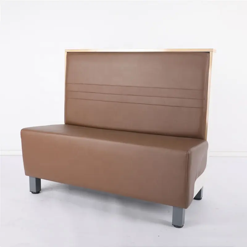 Modern restaurant sofa booth seating