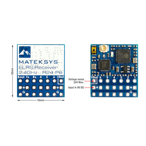 R24-P6 2.4G 6Ch Pwm alıcı 3.0 Vbat gerilim anlamda Elrs-R24-P6 Rc uçak sabit kanat için - Product Image 3
