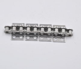 SSC10B-1 <span class=keywords><strong>B</strong></span>シリーズステンレス鋼短ピッチ精密ローラーチェーンストレートプレート付き