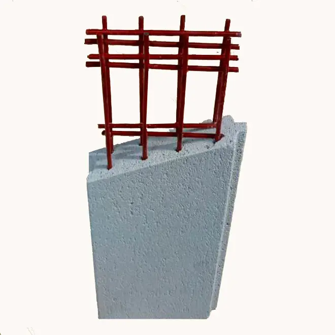 Ytong tecnologia aac painéis de parede autoclavados aerados do concreto com função resistente ao incêndio