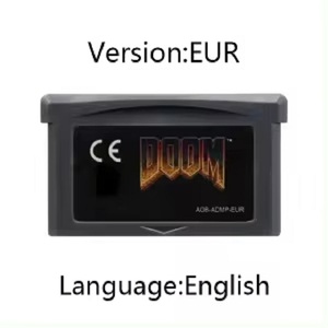 GBA oyun kartuşu 32 Bit Video oyunu konsol kartı Doom ben 1 Doom II 2 GBA için GameBoy Advance - Product Image 3
