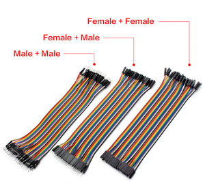 Dupont DIY Arduinoケーブルセットキット10CM 20CM 30CM男性-男性-男性-女性-女性銅導体PVCケーブル - Product Image 2