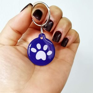 Customized Logo Qr <strong>Code</strong> and Url Programmable Epoxy NFC Pet Id Collar Tag for Dog - Product Image 3