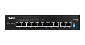 Sıcak satış 300 metre uzun mesafe yönetilmeyen 8 port 100Mbps PoE ağ anahtarı kablosuz erişim noktası ve PoE IP kamera için - Product Image 2