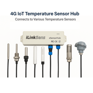 ILinkSens IoT remoto inalámbrico 4G Sensor de temperatura satelital Monitor transmisor Gateway actual 4-20mA 8 años IP67 MQTT/TCP - Product Image 5