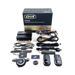 Llave de coche de entrada sin llave PKE inteligente con control remoto, función antirrobo, botón de arranque del motor, alarma de coche de arranque remoto - Product Image 1